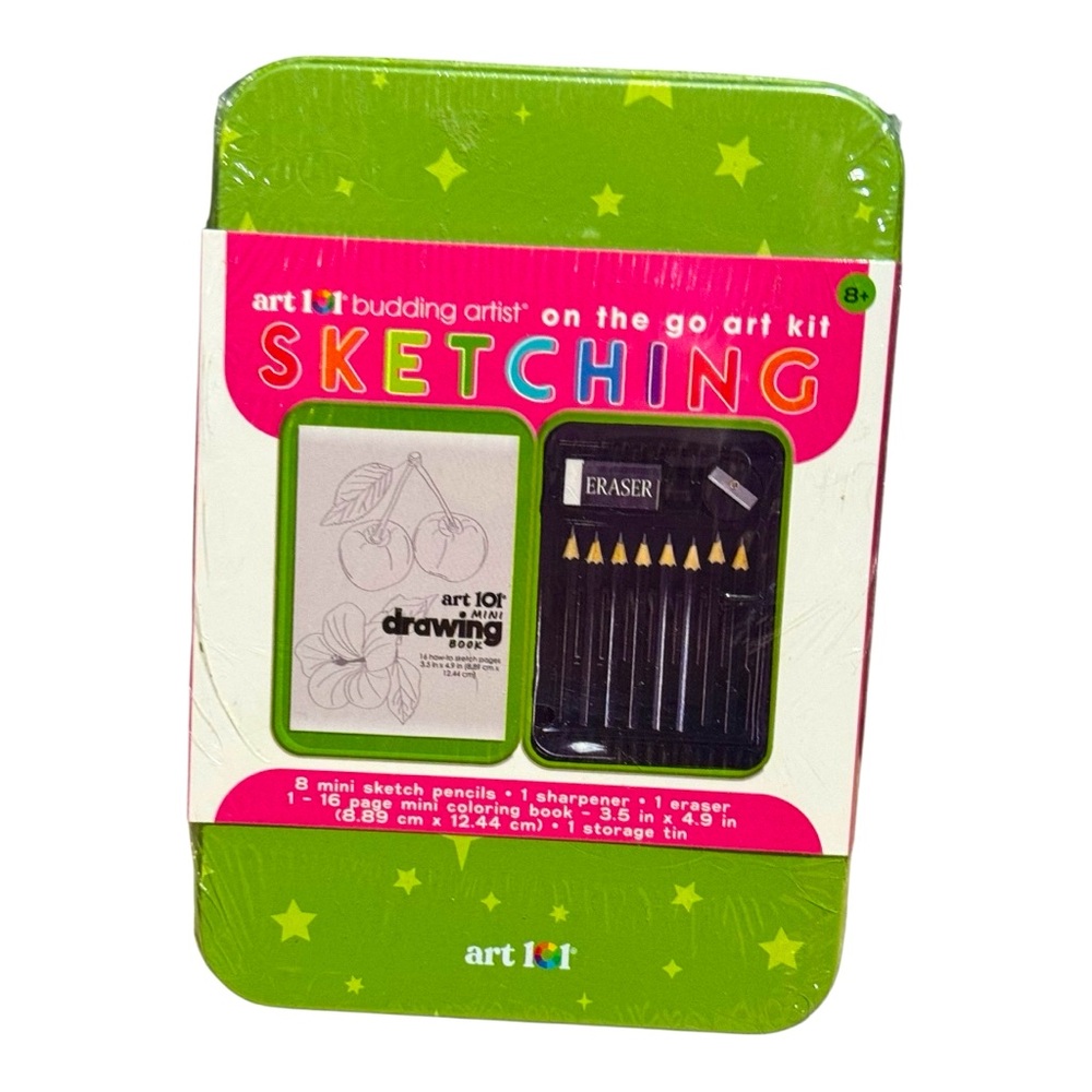 Art 101 Budding Artist On The Go Art Kit Sketching Kit NWT